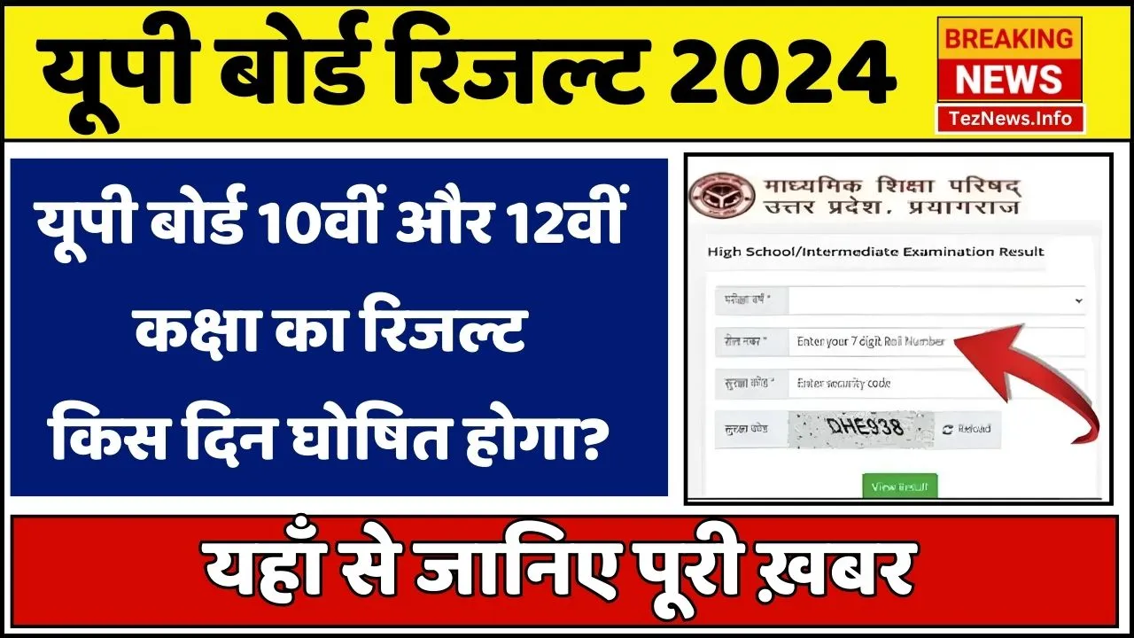 UP Board 10th 12th Result 2024